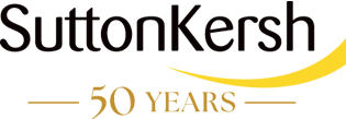 Sutton Kersh 50 Years Logo